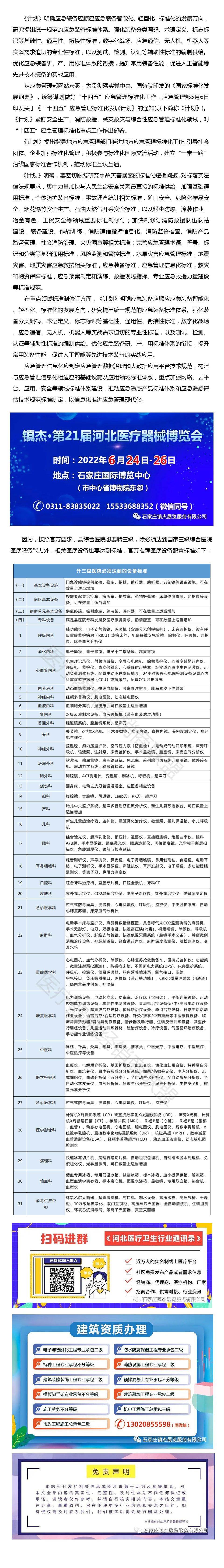 官方發文，1.68萬縣醫院設備配置開始“升級”！